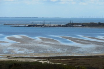 Seereise nach Hamburg - Hafen von Wangerooge